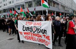 Eurovision in Schweden, inmitten von Protesten zur Unterstützung des palästinensischen Volkes oder Israels