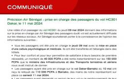 Air Senegal sorgt für Aufklärung