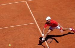 Novak Djokovic schied in der 3. Runde des Masters 1000 in Rom deutlich gegen Alejandro Tabilo aus