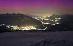Wetter: Andere Nordlichter, weniger leuchtend, in der Schweiz beobachtet