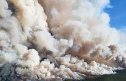 Feuerwehrleute in British Columbia kämpfen gegen extreme Waldbrände