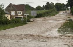 Nach starken Stürmen, Calvados in Alarmbereitschaft wegen Überschwemmungen, kein Zug zwischen Caen und Argentan