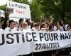 Tod der jungen Nahel in Frankreich, getötet von einem Polizisten: An diesem Sonntag fand unter Hochsicherheit ein Wiederaufbau statt