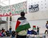 Die pro-palästinensische Mobilisierung geht an bestimmten Campusstandorten weiter