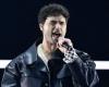 Bei der Eurovision 2024 ein verbotenes pro-palästinensisches Symbol, das der schwedische Sänger Eric Saade trug