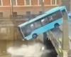 VIDEO. Der Bus mit 20 Passagieren stürzte ins Wasser: die schrecklichen Bilder des Unfalls in Sankt Petersburg