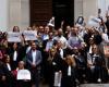 In Tunesien streiken Anwälte, um gegen die gewaltsame Festnahme ihrer Kollegin Sonia Dahmani zu protestieren
