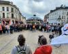 Demonstrationen gegen Rechtsextreme: Rund 300 Menschen versammelten sich in Sens in der Yonne