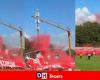 Riesiger Tifo stürzt vor Fußballspiel in den Niederlanden auf Zuschauer, mehrere Verletzte: „Es ist ein Wunder, dass wir noch hier sind“