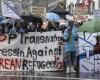 Hunderte Eritreer demonstrieren in Bern für ihre Rechte – rts.ch