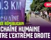 Video. In Seine-Saint-Denis eine Menschenkette zur Verteidigung der Werte „Frankreichs“