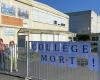 Erfolgreiche Operation für tote Hochschulen in Salengro, in Charleville-Mézières, um gegen ihre Schließung zu protestieren