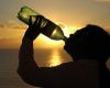 Durch die Sonne erhitzte Wasserflaschen setzen giftige Stoffe frei