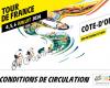 Verkehrs- und Parkinformationen: 6. Etappe der Tour de France, Donnerstag, 4. Juli, von Mâcon nach Dijon