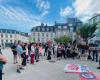 In Vannes demonstrieren 40 Menschen gegen die extreme Rechte