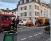 Das brandneue Restaurant wurde Opfer eines Großbrandes in der Innenstadt von Fontainebleau