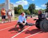 Veni, ein Behindertensportler, möchte die Farben von Dreux bei Wettkämpfen zum Leuchten bringen