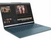 Verkauf 999 € Lenovo Yoga Pro 7 14APH8 (82Y8000AFR), blauer Multimedia-Laptop 14″ 3K 120Hz DCI-P3 leicht zu transportieren 10h Ryzen 7 7840HS und RTX 3050