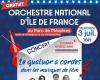 Konzert des Nationalorchesters der Ile-de-France