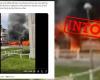 Nein, dieses Video zeigt keinen Brand, der von linken Aktivisten nach den Parlamentswahlen in Frankreich verursacht wurde
