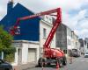 In der Rue Pierre Mendès, Frankreich, entsteht ein neues Fresko