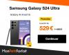 450 € Rabatt auf das Samsung Galaxy S24 Ultra bei Orange