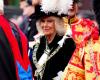 Königin Camilla und Prinz Edward feierten bei der Zeremonie des Distelordens