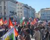 2.800 Demonstranten in Marseille an diesem Dienstagmorgen