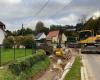 In Bout de Haut in Cormont sind die Arbeiten im Gange, aber eine Brücke stellt ein Problem dar