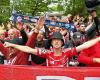 der unglaubliche Tag der Brest-Fans in Salzburg