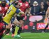 Am Ende eines spannenden Endes des Spiels besiegt Clermont Toulon knapp