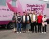 Saint-Girons. Rosa Oktober: Couserans rollt zur Vorbeugung