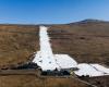 Eine ungewöhnliche Skipiste in den Bergen von Lesotho