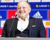 Jean-Michel Aulas freut sich über die Übernahme des Paris FC