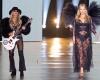 Sehen Sie, wie Orianthi Kate Moss bei der Victoria’s Secret Fashion Show über den Laufsteg führt