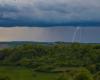 In diesem Teil der Loire werden schwere Gewitter erwartet