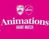 Animation vor dem Spiel für FCSM-Valenciennes FC