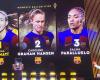 Damit bleibt die Klassifizierung des Ballon d’Or der Frauen 2024 mit einem historischen Podium für Barça bestehen