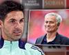 Mikel Arteta wird von Jamie Carragher beschuldigt, José Mourinho nachgeahmt zu haben, und antwortet