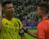 Cristiano Ronaldo wettert gegen den Schiedsrichter, als dieser ihm sagt, er solle im Spiel von Al Nassr gegen seinen Rivalen Al Hilal „fair sein“.