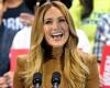 Jennifer Lopez trug bei Kamala Harris‘ Rallye ein Latte-Kleid