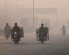 In Pakistan stürzte die Stadt Lahore in eine Wolke aus Umweltverschmutzung