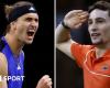 Paris Masters: Alexander Zverev trifft im Finale auf Ugo Humbert