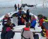 Im Dorf Vendée Globe ein 5-Sterne-Segelkurs an Bord des ersten Bootes, das das Rennen gewinnt