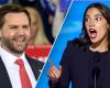 AOC mischt sich ein, nachdem JD Vance Kamala Harris als „Müll“ bezeichnet hat