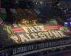 „Free Palestine“, das Tifo der Pariser Ultras, das für Gesprächsstoff sorgen wird