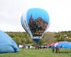 Schauen Sie nach oben, 50 Heißluftballons landen auf Velay