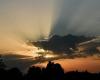 Wolken und mildes Wetter, vor der Ankunft des Mistrals