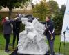 In Ouistreham endlich eine Statue für den legendären Helden Michel Cabieu