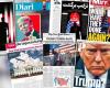 Donald Trumps Sieg auf der Titelseite der internationalen Presse